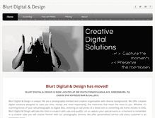 Tablet Screenshot of blurtdigital.com